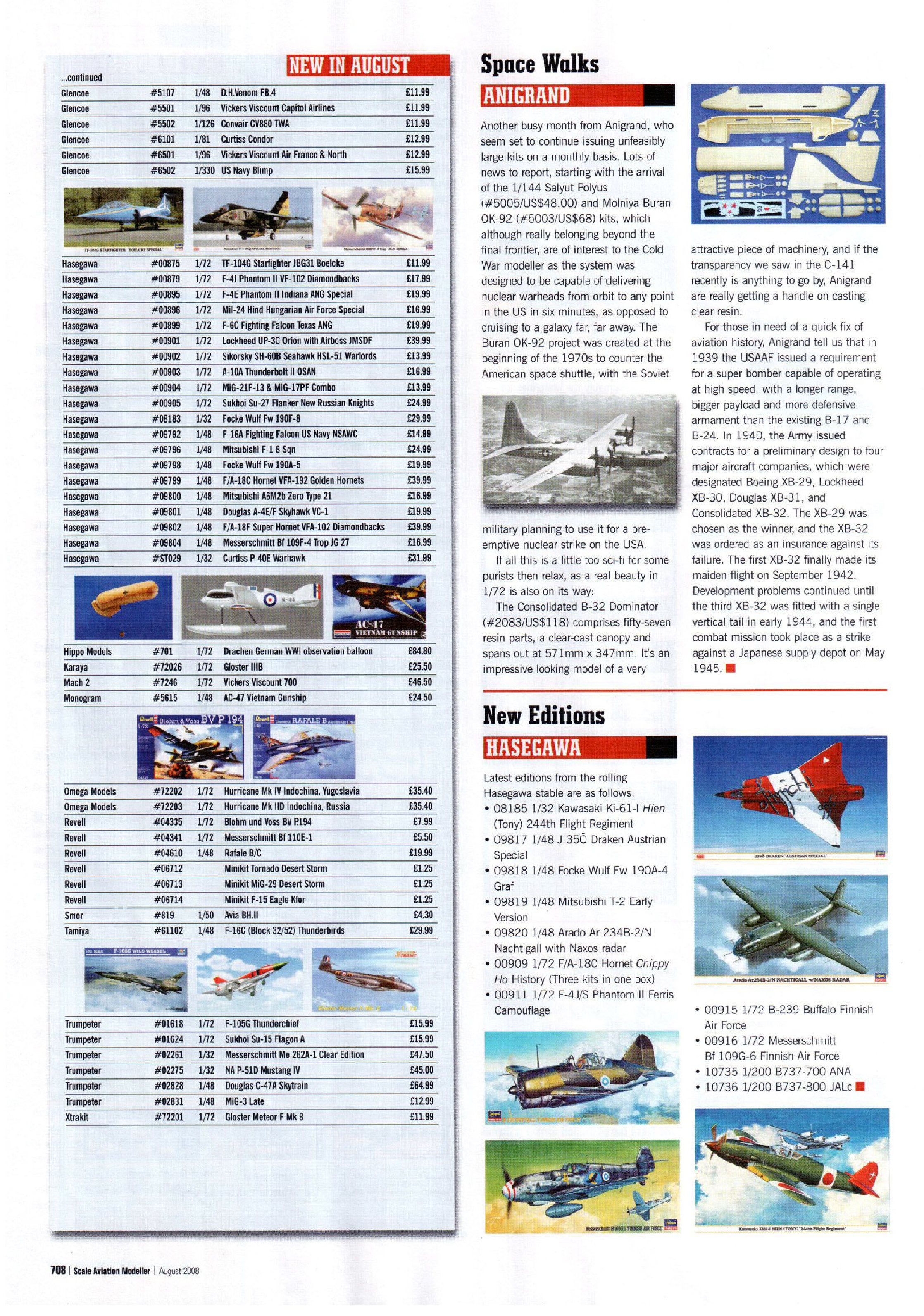 Scale Aviation Modeller International 2008-08